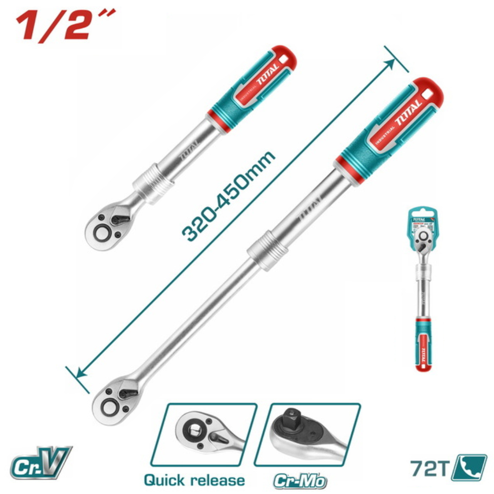 CLIQUET EXTENSIBLE 1/2'' THT106128L