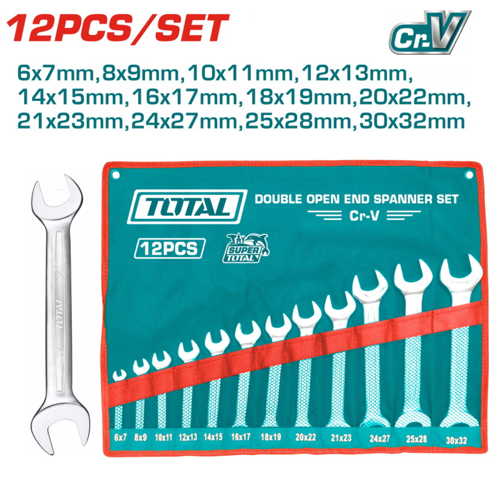 JX 12 CLES A FOURCHE 06-32MM THT1023121