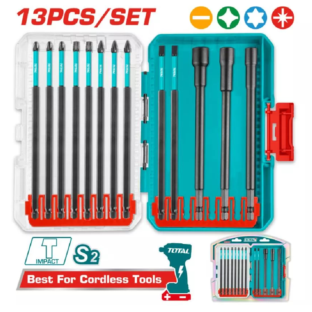 JX 13 EMBOUTS TOURNEVIS 150MM TACSDL01306