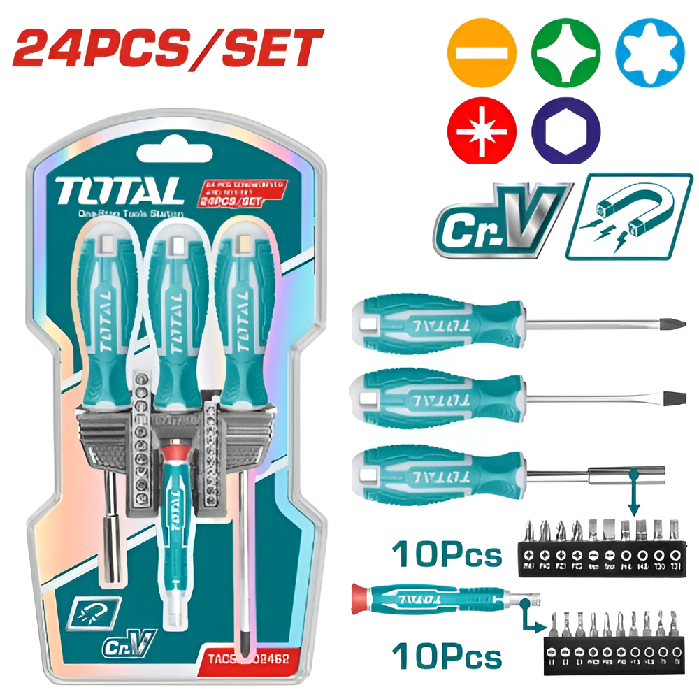 JX 24 TOURNEVIS+EMBOUT TACSD302462