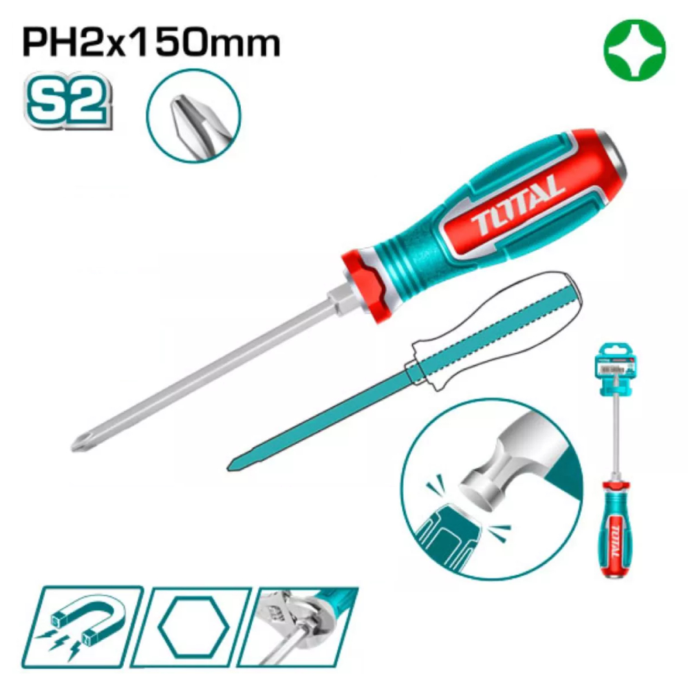 TOURNEVIS PH 2X150 TRAVERS TGTPH2150