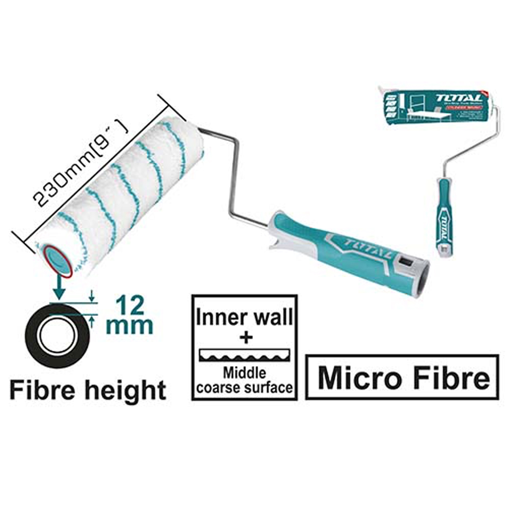ROULEAU MOHAIR 12MM THT8592T