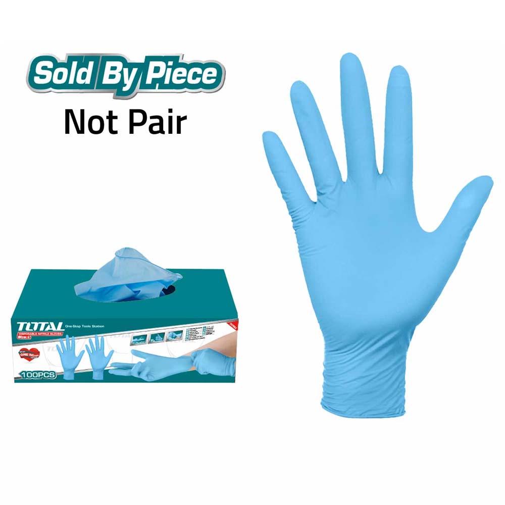 GANTS JETABLES NITRILE 100PCS TSP12104-L